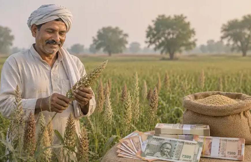 हरियाणा में ज्वार-बाजरा किसानों को बड़ा तोहफा, पोषक-अनाज योजना से मिलेगा अनुदान