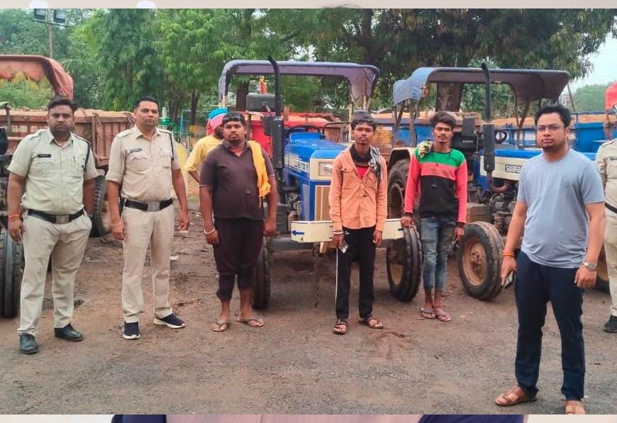 ​रायपुर : धमतरी में माफियाओं पर प्रशासन का 'सख्त': राजस्व और खनिज विभाग की बड़ी कार्रवाई