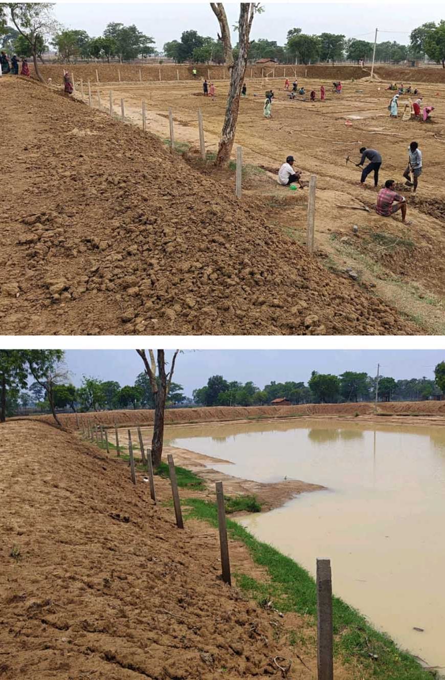 बारिश के साथ दिखने लगा ‘मोर गांव-मोर पानी’ अभियान का असर