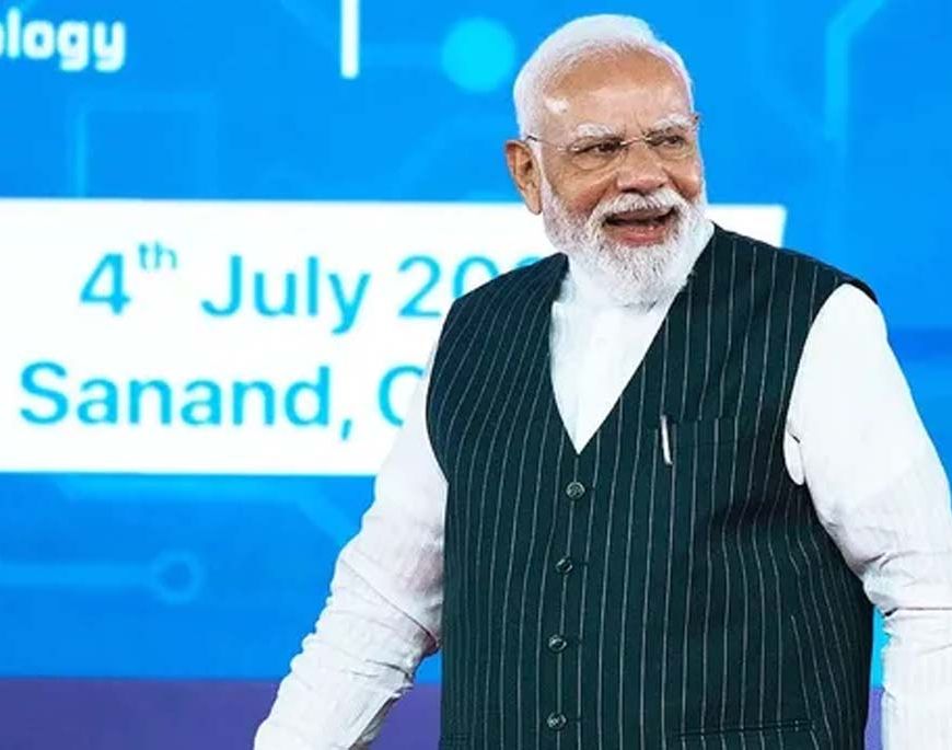 साणंद में सेमीकंडक्टर प्लांट का उद्घाटन, पीएम मोदी का ‘सुन रहे हो न विनोद’ डायलॉग वायरल