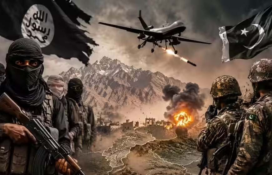 अफगानिस्तान–पाकिस्तान तनाव बढ़ा: ISIS ठिकानों पर तालिबान के ड्रोन हमले