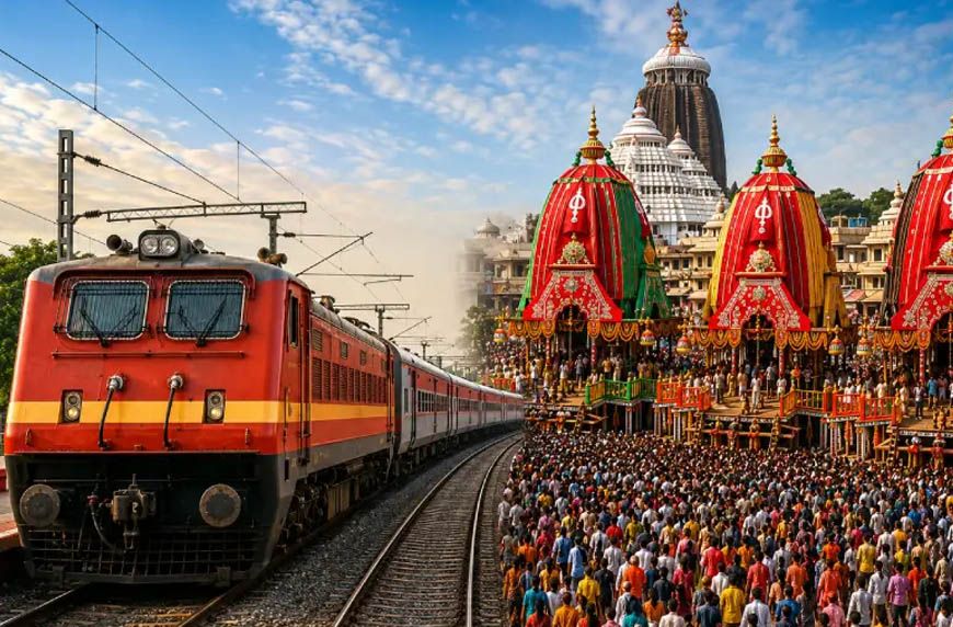 भगवान जगन्नाथ रथ यात्रा के लिए बड़ी सौगात, श्रद्धालुओं की सुविधा हेतु चलेंगी 300 विशेष ट्रेनें