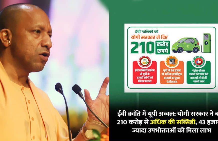 ईवी क्रय सब्सिडी योजना से यूपी में इलेक्ट्रिक वाहनों को मिली रफ्तार, आवेदन के मामले में लखनऊ सबसे आगे
