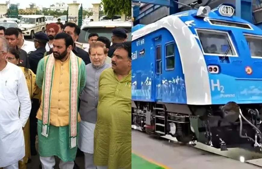 जींद में 17 जुलाई को पीएम मोदी करेंगे देश की पहली हाइड्रोजन ट्रेन का उद्घाटन