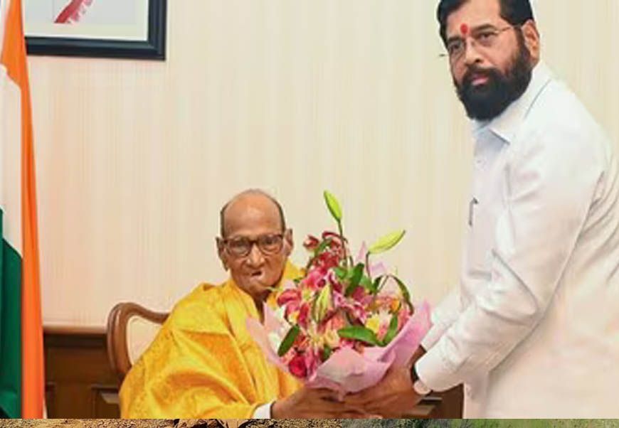 महाराष्ट्र में सियासी हलचल तेज! शिंदे के दफ्तर पहुंचे शरद पवार, NCP विधायकों संग बैठक से NDA में शामिल होने की अटकलें