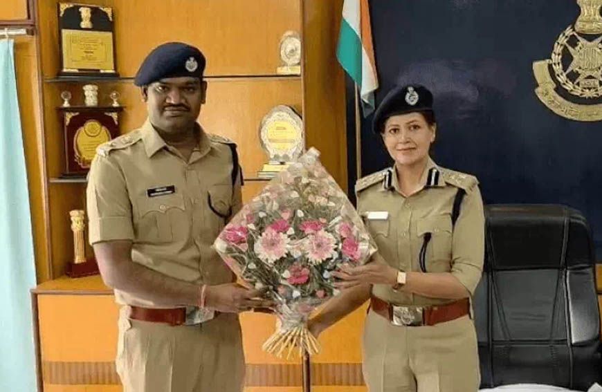 खरगोन की पहली महिला DIG बनीं सिमाला प्रसाद, पदभार संभालते ही अवैध हथियार और गांजा खेती पर सख्ती के संकेत