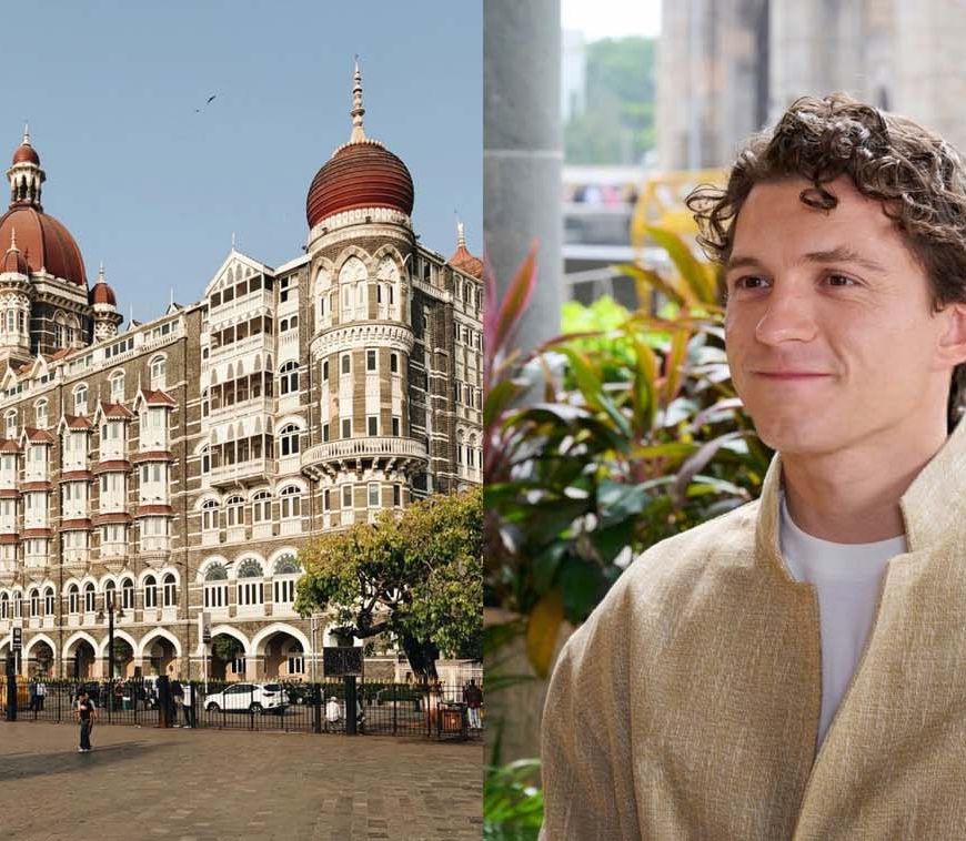 टॉम हॉलैंड ताज होटल के टाटा सुइट में ठहरे, किराया जानकर चौंकेंगे