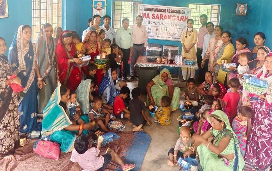 कुपोषण के खिलाफ: आईएमए और प्रशासन की जुगलबंदी से संवर रहा 30 बच्चों का बचपन