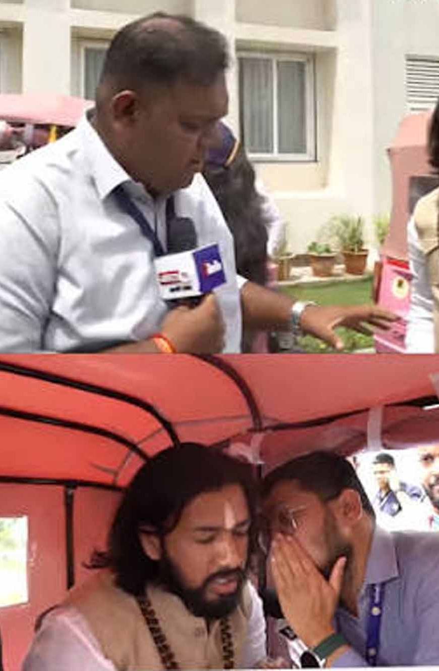 CG विधानसभा में पिंक ई-रिक्शा से पहुंचे मंत्री गुरु खुशवंत साहेब, अनोखे अंदाज ने खींचा ध्यान