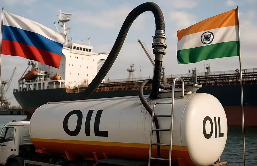 India Russian Oil Import: रूस से रिकॉर्ड स्तर पर कच्चा तेल खरीद रहा भारत, आयात ने बनाया नया हाई