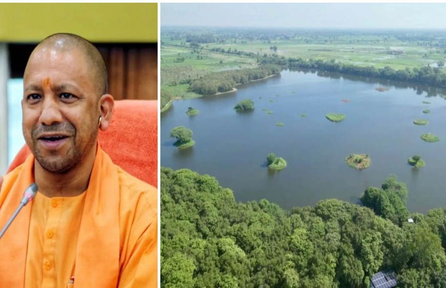 सीएम योगी के नेतृत्व में चला सबसे बड़ा जल संरक्षण अभियान, देश के 27% अमृत सरोवर यूपी में