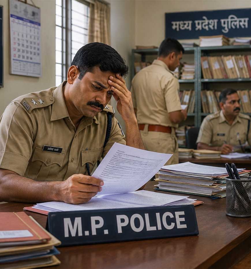 एमपी पुलिस के प्रमोशन में बड़ी चूक, दिवंगत पुलिसकर्मी का नाम सूची में, जीवित कर्मचारी परेशान