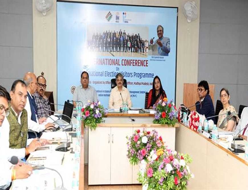 लोकतांत्रिक व्यवस्था को मजबूत बनाने में अनुभवों का साझा करना अत्यंत महत्वपूर्ण है : मुख्य निर्वाचन पदाधिकारी मध्यप्रदेश  झा