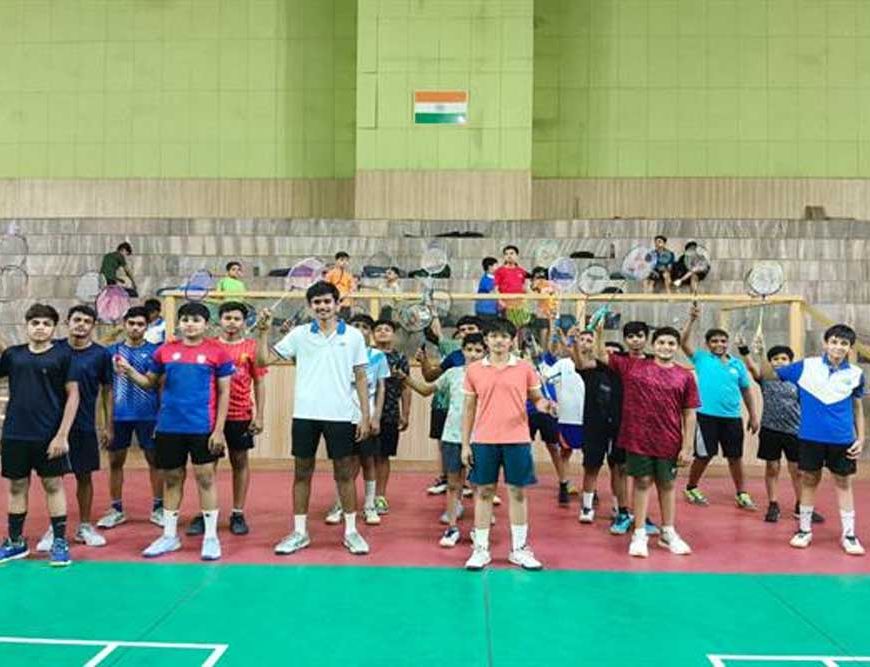 टैलेंट सर्च में उमड़ा बैडमिंटन और टेनिस का जोश: 93 खिलाड़ियों ने आजमाया दम, शनिवार को फिर मिलेगा मौका