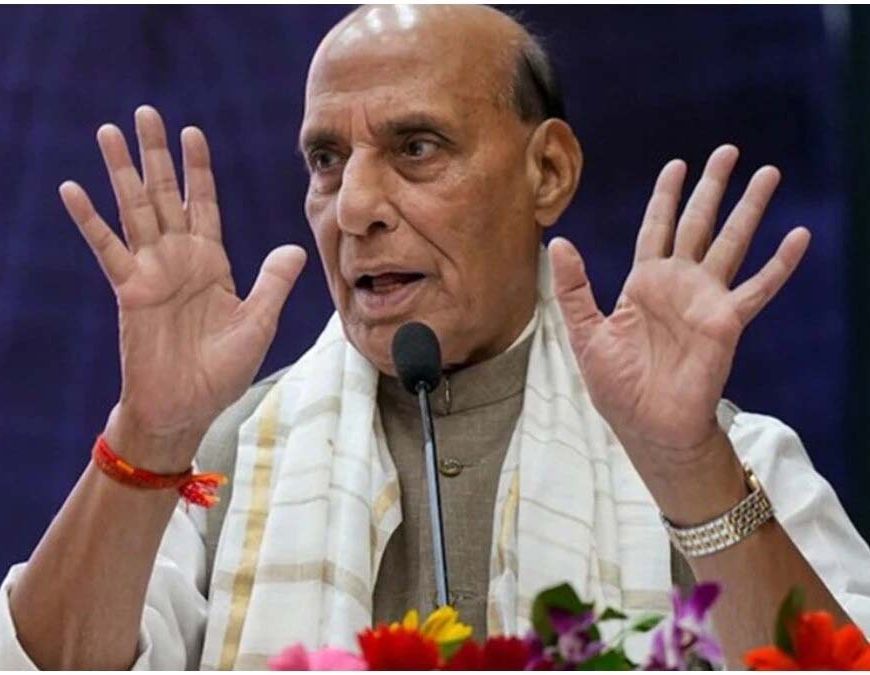 राजनाथ सिंह का कांग्रेस पर हमला, बोले- RSS को प्रमाणपत्र की जरूरत नहीं