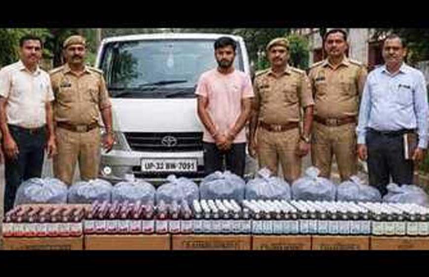 लखनऊ में नकली दवाओं का बड़ा खुलासा, 4.37 लाख की 2157 बोतलें बरामद
