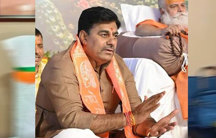 भोपाल वेस्टर्न बाईपास पर भड़के रामेश्वर शर्मा, एमपीआरडीसी अधिकारियों को दी काम रोकने की चेतावनी