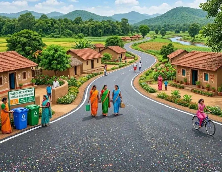 झारखंड के गांवों में कचरे से बनेगी सड़क, स्वच्छता के साथ मिलेगा रोजगार भी