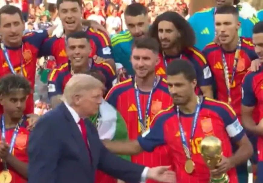 FIFA World Cup Final: स्पेन बना चैंपियन, ट्रंप जश्न के बीच पहुंचे तो FIFA चीफ ने किया किनारे