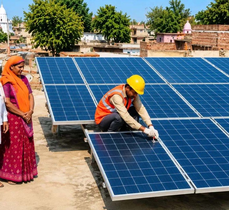 झालावाड़ में 5500 घरों पर लगेंगे मुफ्त सोलर प्लांट, मिलेगी बिजली राहत