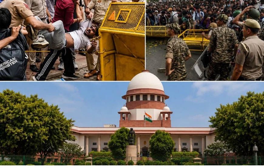 'हमारा समय बर्बाद न करें', प्रदर्शनकारियों की याचिका पर SC सख्त, तत्काल सुनवाई से किया इनकार
