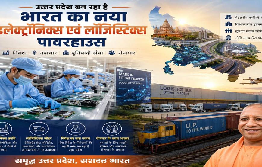 योगी सरकार में यूपी बना देश का इलेक्ट्रॉनिक्स पावरहाउस