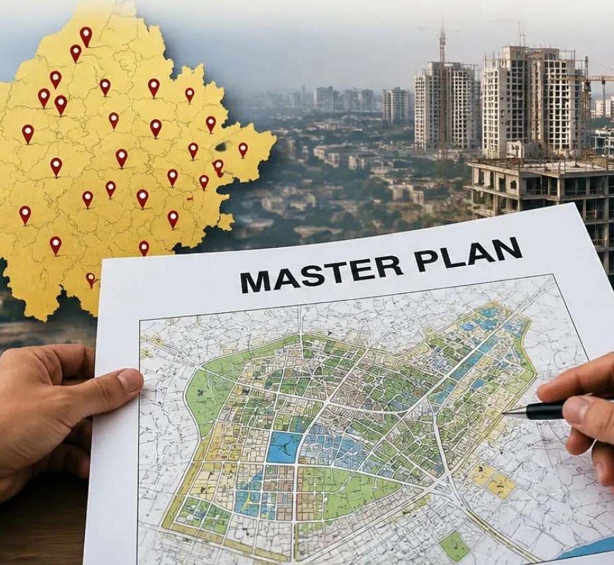 राजस्थान के 49 नए शहरों के मास्टर प्लान अब ठेके पर बनेंगे