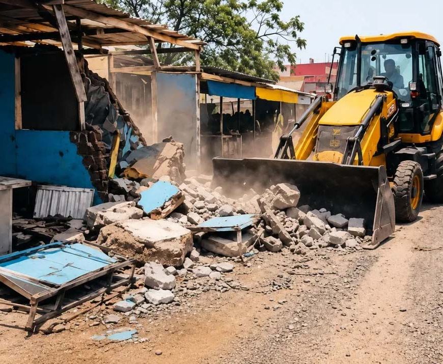 उदयपुर में हाईवे किनारे 658 अतिक्रमण पर चलेगा बुलडोजर, प्रशासन ने कसी कमर