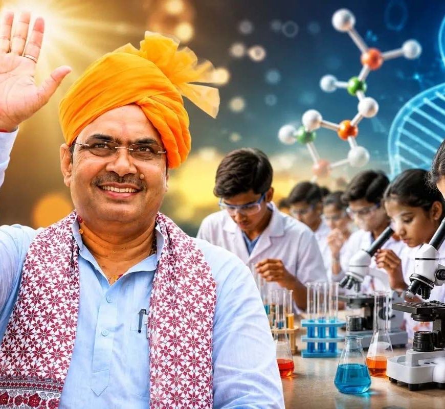 राजस्थान में विज्ञान शिक्षा को नई उड़ान, 430 करोड़ के इंफ्रास्ट्रक्चर प्रोजेक्ट को मंजूरी