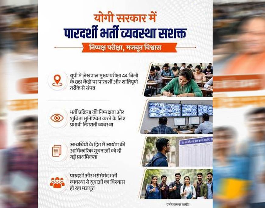 यूपी में पारदर्शी भर्ती व्यवस्था यानि विश्वास की नींव
