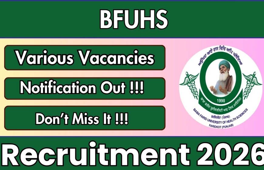 BFUHS MO Recruitment 2026: MBBS पास के लिए 630 मेडिकल ऑफिसर पदों पर भर्ती, ₹53,100 होगी शुरुआती सैलरी