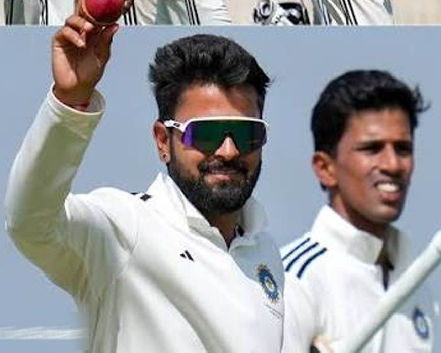 इंदौर के सारांश जैन की टीम इंडिया में एंट्री, पहली बार मिला टेस्ट टीम में मौका; गंभीर का बन सकते हैं नया ट्रंप कार्ड