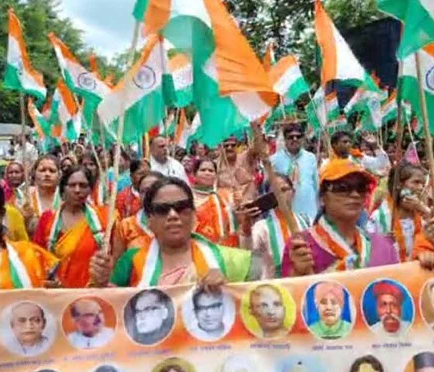 CG में 'हर घर तिरंगा' अभियान की तैयारी तेज, भाजपा 3 हजार स्थानों पर निकालेगी तिरंगा यात्रा