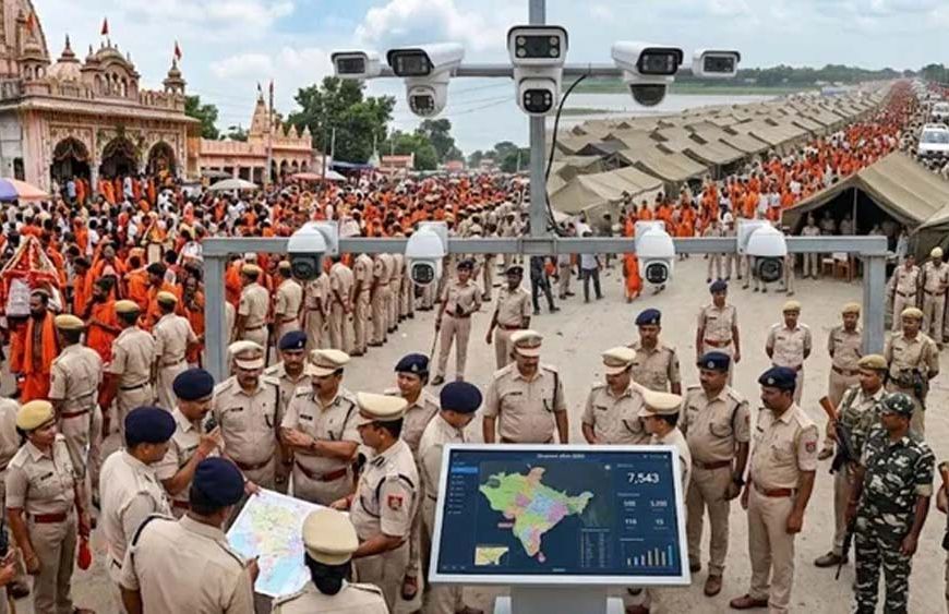 श्रावणी मेले में एआई कैमरे और टेंट सिटी से सुरक्षा व्यवस्था मजबूत
