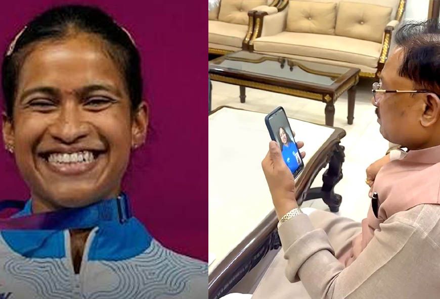 विश्व मंच पर छत्तीसगढ़ की बेटी का दमदार प्रदर्शन, मुख्यमंत्री विष्णु देव साय ने वीडियो कॉल पर दी बधाई