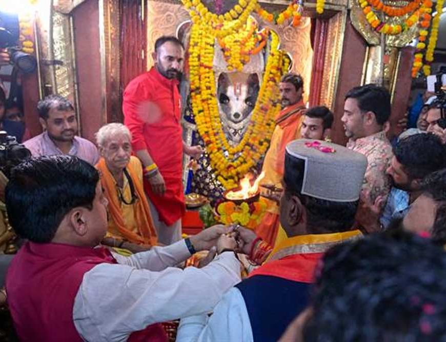 मुख्यमंत्री डॉ. यादव ने खेड़ापति हनुमान मंदिर में की पूजा अर्चना