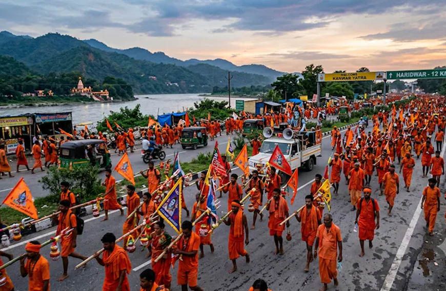 कांवड़ यात्रा के लिए आज से रूट डायवर्जन लागू, चारधाम यात्रा की व्यवस्था भी बदली; जानें पूरी डिटेल