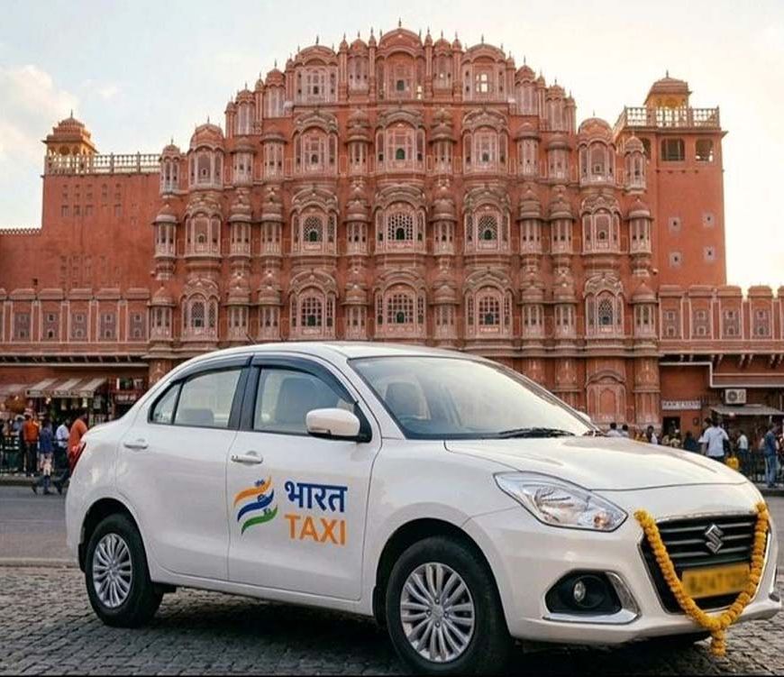 जयपुर में भारत टैक्सी ऐप शुरू, यात्रियों को मिलेगा सस्ता और सुरक्षित सफर