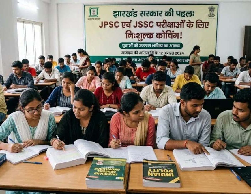 झारखंड में अल्पसंख्यक युवाओं को मुफ्त कोचिंग, JPSC-JSSC की तैयारी के लिए शुरू हुई योजना