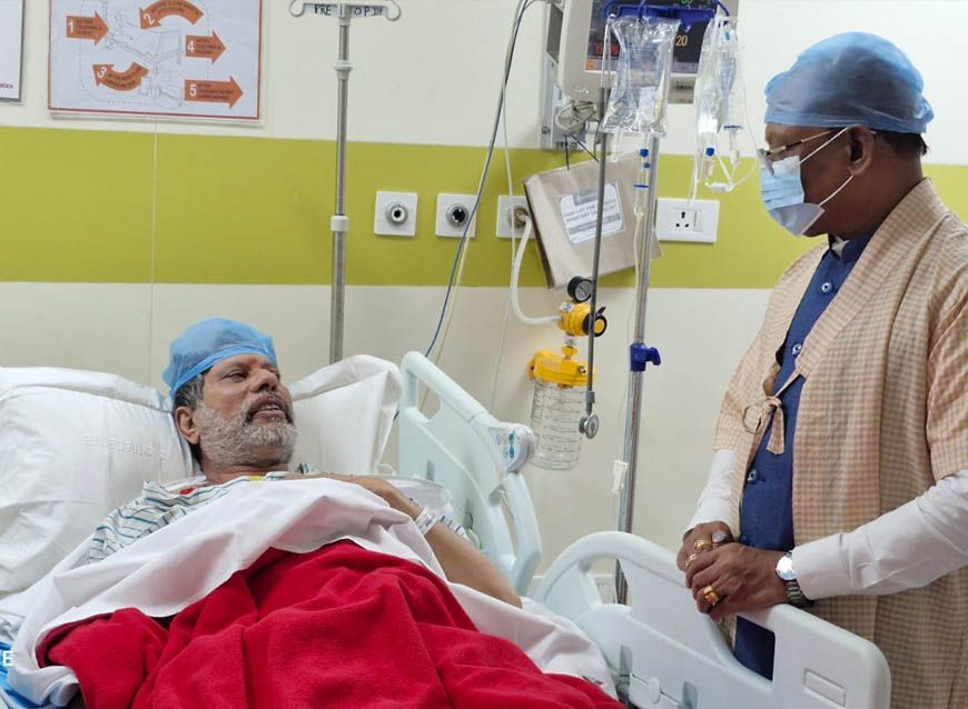 मुख्यमंत्री विष्णुदेव साय ने  विधायक किरण सिंह देव का जाना कुशलक्षेम, शीघ्र स्वास्थ्य लाभ की कामना की