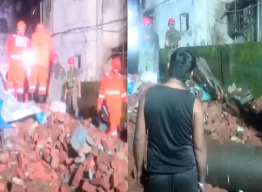 महाराष्ट्र के भिवंडी में 4 मंजिला इमारत ढही, 7 लोगों की मौत; मलबे में कई लोगों के फंसे होने की आशंका