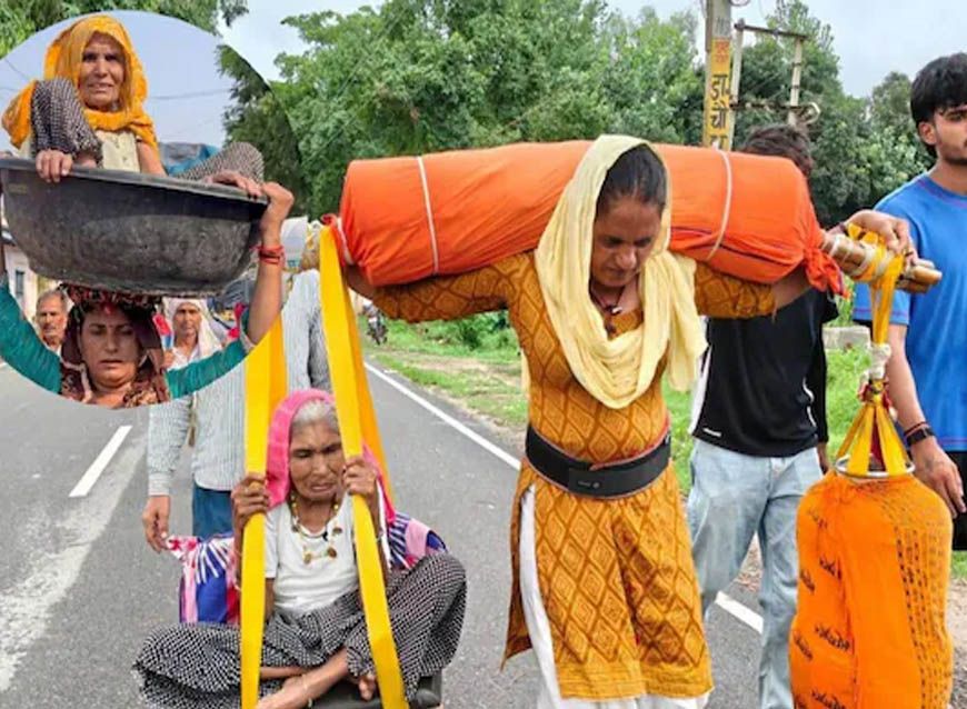 सास को सिर पर बैठाकर ब्रज 84 कोस यात्रा कराने वाली बहू ने फिर किया कमाल, नया कारनामा देख हर कोई हैरान