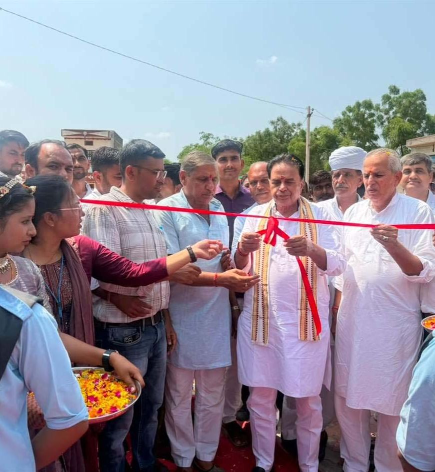 जोधपुर में 54 लाख के विकास कार्यों का लोकार्पण, मंत्री ने गिनाईं उपलब्धियां