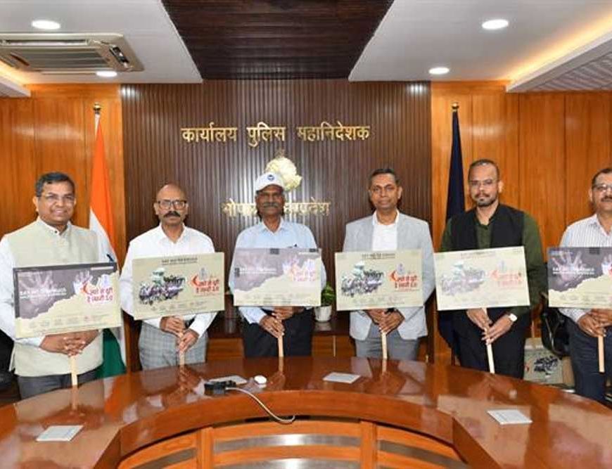 डीजीपी  कैलाश मकवाणा से एनसीबी अधिकारियों ने की सौजन्य भेंट