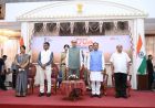 राज्यपाल  रमेन डेका और मुख्यमंत्री  विष्णु देव साय की उपस्थिति में लोक भवन से ‘नशा मुक्त युवा विकसित भारत संकल्प अभियान’ का शुभारंभ