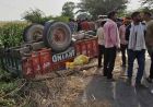 करनाल में दर्दनाक हादसा, अनियंत्रित ट्रैक्टर-ट्रॉली खेत में पलटी; 3 की मौत, 2 गंभीर घायल