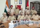अमृतसर में बड़ी कार्रवाई, 7 पिस्तौल और 2.03 किलो हेरोइन के साथ 5 आरोपी गिरफ्तार