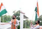 हर घर तिरंगा अभियान में सीएम सम्राट चौधरी ने फहराया तिरंगा, लोगों से की खास अपील