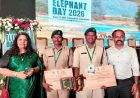 प्रदेश के वनरक्षकों को मिला ‘गज गौरव’ अवार्ड