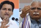 ‘अपनी फितरत के हिसाब से बयान देते हैं नेता’, दीपेंद्र हुड्डा पर मनोहर लाल खट्टर का तंज